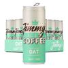Jimmy's Iced Coffee Oat SlimCan 12x250ml Multipack - Dairy Free Vegan Iced Latte Coffee Case view 1