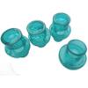 100pcs CPR One Way Valve for CPR One-Way Valve CPR Training Valves Green view 2
