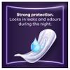 Always Discreet Incontinence Pads Women Ultimate Night 48 Count Extra Secure & Discreet view 2