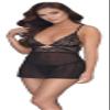 Cottelli Lingerie Babydoll Babydoll Black M view 3