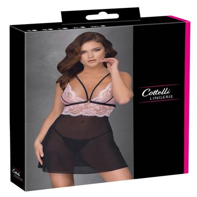 Cottelli Lingerie Babydoll Babydoll Black L