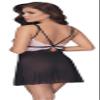 Cottelli Lingerie Babydoll Babydoll Black L view 4