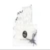 Habac Studio Pak of 5 Satin Silk Face Masks, Face Masks Washable UK, Reusable Face Mask, Mens Face Mask, Silk Mask, Masks for Women, Silk Face Covering, Nose Wire, Adjustable, UK Seller (White) view 4