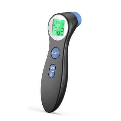 JIXIN Forehead Thermometer for Adults Kids, Digital Baby Childrens Thermometers Body Temperature Thermometer,Black