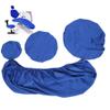 Dental Headrest Cushion,, Dental Chair Cover Set, Washable Repeatable Blue, Light Blue Elastic Fabric Dustproof Furniture Protector Cover Set(L, blue) view 4