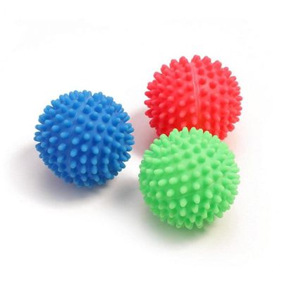 1 Pcs Pvc Dryer Balls Reusable Clean Tools Laundry Washing Drying Laundry Products Accessories Washing Ball Random Color