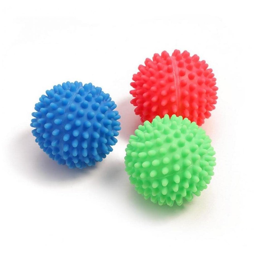 1 Pcs Pvc Dryer Balls Reusable Clean Tools Laundry Washing Drying Laundry Products Accessories Washing Ball Random Color