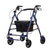 JINHH Walkers for Seniors Walking Frame, Lightweight Folding Rollator Walking Frame Wheeled Walker with Seat and Locking Brakes Rollator Walker, for People Elder Adult Rollator Walker view 1