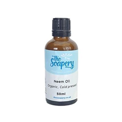 Neem Oil Organic 50ml - Cold Pressed, Raw, Pure, Virgin, Unrefined