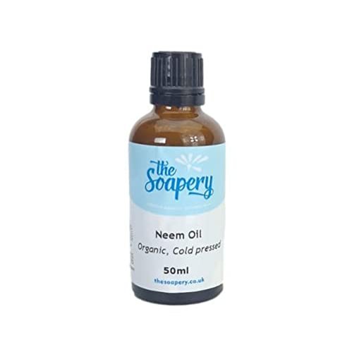 Neem Oil Organic 50ml - Cold Pressed, Raw, Pure, Virgin, Unrefined