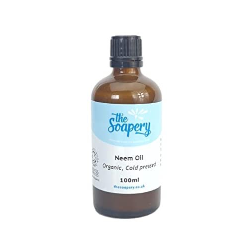 Neem Oil Organic 100ml - Cold Pressed, Raw, Pure, Virgin, Unrefined