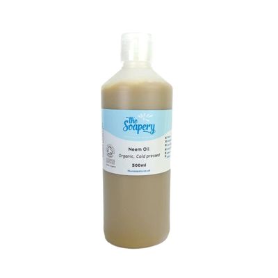 Neem Oil Organic 500ml - Cold Pressed, Raw, Pure, Virgin, Unrefined