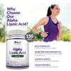 Alpha Lipoic Acid 650mg - 150 High Strength Vegan ALA Capsules - 5 Month Supply - Amino Acid Supplement - Made in The UK - Nu U Nutrition view 3