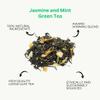 Jasmine and Mint Green Tea, Green Loose Leaf Tea, Camellios (1kg) view 2