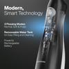 AquaSonic Aqua Flosser - Cordless Rechargeable Water Flosser for Teeth - Waterproof, Portable Oral Irrigator for Dental Cleaning with 5 Jet Tips  Braces Home Travel view 3