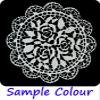1 x Simply Heaven Edible Cake Lace 46 colours made from mat 80 (Ivory) view 2
