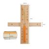 amocane Sauna 15 Minute Hourglass Sand Timer, Sauna Accessories Wooden Rotatable Timer for Infrared & Steam & Barrel Sauna (Hemlock Wood) view 3