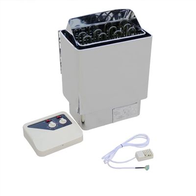 UIGJIOG 3-9KW Electric Heating Sauna Oven Stainless Steel Sauna Stove with Controller Home Sauna Room Bath Shower Spa Sauna Electric Stove,3KW