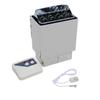 UIGJIOG 3-9KW Electric Heating Sauna Oven Stainless Steel Sauna Stove with Controller Home Sauna Room Bath Shower Spa Sauna Electric Stove,3KW view 1