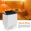 UIGJIOG 3-9KW Electric Heating Sauna Oven Stainless Steel Sauna Stove with Controller Home Sauna Room Bath Shower Spa Sauna Electric Stove,6KW view 2