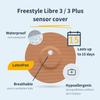 MySweetStitch - 10 x Freestyle Libre 3 Round Patches with Ventilation Hole, Overpatch  60mm, Waterproof, Breathable, Skin-Friendly, Made in Germany, Pink view 2