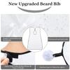 Beard Bib Beard Apron, Dad Fathers Day Gift, Beard Trimming Catcher Bib, Hair Catcher, Gifts for Men Anniversary Valentines Day, Stocking Stuffers Gifts for Him view 3