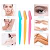 DDSHUN Eyebrow Razors Eyebrow Razors Shaper Trimmer Shaver Facial Hair Remover Exfoliating Dermaplaning Tool with Precision Cover Cosmetic Exfoliating Makeup for Women and Men - 24PCS view 3