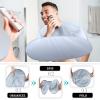 3PcsSet Beard Bib Catcher, No Sticky Hooks Novelty Shaving Bib with Beard Roller & Shaping Tool, Trimming Apron, Grooming Birthday Gift for Men Father Husband view 4