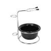 Men's Shaving Bowl Shaving Cream Foam Soap,Beard Care Cleaning Stainless Steel Shaving Bowl Stand Shaving Tool Set for Barber view 1
