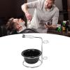 Men's Shaving Bowl Shaving Cream Foam Soap,Beard Care Cleaning Stainless Steel Shaving Bowl Stand Shaving Tool Set for Barber view 3