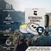 Striking Viking Moustache Wax & Comb Kit - 60g, Unscented - Strong Hold Styling Moustache Kit - Beeswax Non-Greasy Formula - Pocket-Ready Beard Grooming Kit for Men view 2