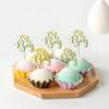 24 PCS Golden Glitter Oh Boy Cupcake Toppers for Birthday Party Wedding Baby Shower Cake Dessert Decorations Supplies Picks view 4