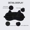 Animals Rabbits Sleep Eye Mask for Women Men Night Sleep Travel Nap, Breathable Soft Blindfold Eye Mask for Sleeping Travel , Sleep Eye Cover with Adjustable Strap (white3) view 3