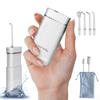 Aquapik Mini Portable Water Flosser Cordless Compact Design Retractable Water Tank Oral Irrigator for Braces/Orthodontic/Sensitive Gums 4 Nozzles 3 Powers IPX8 Waterproof Ideal for Travel and Office view 1