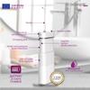 Aquapik Mini Portable Water Flosser Cordless Compact Design Retractable Water Tank Oral Irrigator for Braces/Orthodontic/Sensitive Gums 4 Nozzles 3 Powers IPX8 Waterproof Ideal for Travel and Office view 3