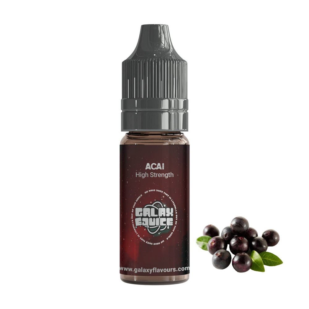 Acai Food Flavouring - High Strength Professional Flavouring - 10ml Bottle - Over 250 Flavours.