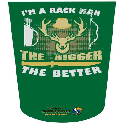 Amputee Sock "Im a rack man V1"