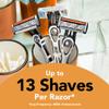 BIC Flex 5 Disposable Razors for Men, Sensitive Skin Razor For a Smooth and Close Shave, Portable Razors with 5 Blades, 4-Disposable Razor Set(Pack of 1) view 2