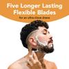 BIC Flex 5 Disposable Razors for Men, Sensitive Skin Razor For a Smooth and Close Shave, Portable Razors with 5 Blades, 4-Disposable Razor Set(Pack of 1) view 3
