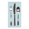 DII Solid Napkin Set Collection, 20x20, Robin's Egg Blue, 6 Piece view 2