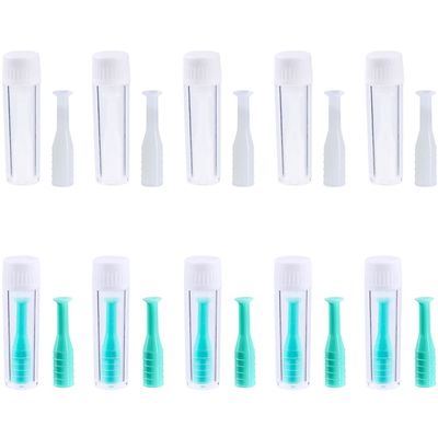 iGeyzoe 10 Pack Hard Contact Lens Remover, RGP Plunger Contact Plunger Inserter For Hard Contact Lens RGP Lens