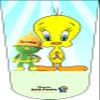 Amputee Sock "Tweety Autism FraggleRock V2 Mockup" view 1
