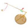 Angoily 100G Kitchen Scale chinese balance scales fishing scale spice scale weighing jewelry weighing scale baking scale food weight scale platform baby Circular plate copper miniature view 1