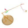 Angoily 100G Kitchen Scale chinese balance scales fishing scale spice scale weighing jewelry weighing scale baking scale food weight scale platform baby Circular plate copper miniature view 2