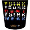 Heal with Appeal Amputee Sock Think tough dont think weak v1, Multi Color, S/L view 1