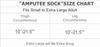 Amputee Sock Zebra Pattern V1 view 2
