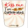 Amputee Sock "Kiss Me Im Caffeinated V1" view 1