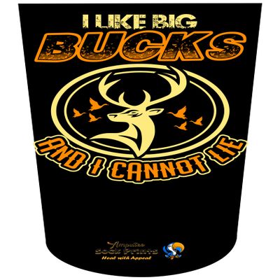 Amputee Sock "I like big bucks V1"