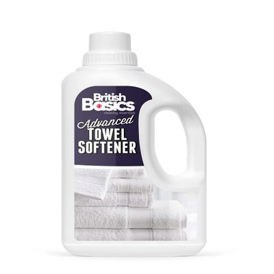 BritishBasics - Towel Softener | Improves Absorbency and Restores Natural Softness 1 Litre Clear