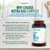 Nutra B50 Complex High Strength | Vegan 30 Tablets| Multivitamin Tablets - Folic Acid, Vitamin B, Vitamin C| Reduce Tiredness & Fatigue Whilst Supporting Your Immunce System - by NutraVit view 2